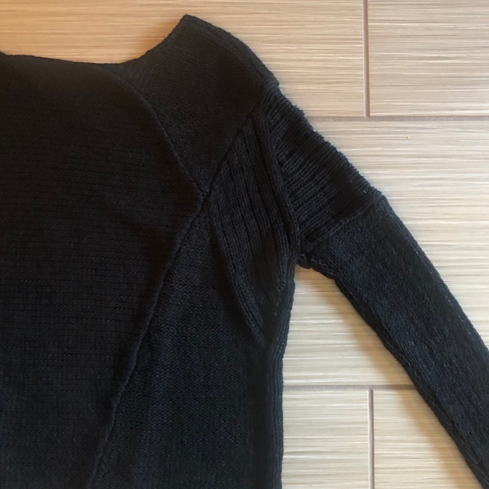 Helmut Lang Geometric Loose Knit Sweater